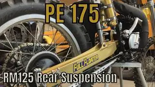 Suzuki PE175 2.0 build part 5 -Rear suspension and weight loss
