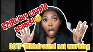 Is COTP (Crypto arbitrage) over? - COTPS.com SMS Withdrawal issues update