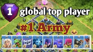 GLOBAL TOP PLAYER 🥇 attack my base 🤯🤯#coc#top player#global player#trending#th17attack#beststrategy