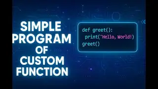 Apna Function Khud Banao! | Python Beginners ke liye 🔥