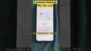 Customer Reduced My Tip! 😤🤬😠 #shorts #ubereats #mcdonalds