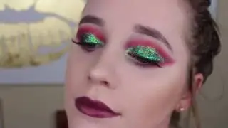 Dramatic Holiday Christmas Makeup Tutorial | Lauren House
