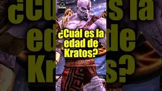 &iquest;Cu&aacute;l es la EDAD de Kratos? 🔥 #trytiger #godofwar #kratos