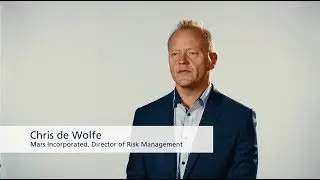 Chris de Wolfe, Director of Risk Management for Mars Incorporated