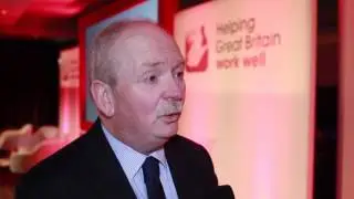 John Cairns, Safety Groups UK: health and safety strategy event, Glasgow - #HelpGBWorkWell