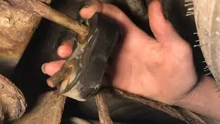 removing STUBBORN rubber exhaust hangers
