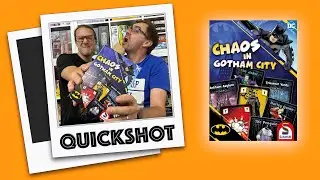 #Quickshot - Chaos in Gotham City (Schmidt Spiele 2023) | Stichspiel gegen Batman