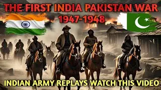 THE FIRST INDIA 🇮🇳 X 🇵🇰 PAKISTAN WAR 1947-1948