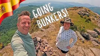 Abandoned military facilities // Camper van life travel vlog 🇪🇦