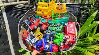 Finding Toy Trucks in Nature | Truck, Cruise Ship, Marvel, Fire Truck ! | Ar3 Fun Toys