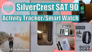 Трекер активности Silvercrest SAT90 &mdash; слушайте обзоры с Ямайки &mdash; дешевая техника на каждый день E04