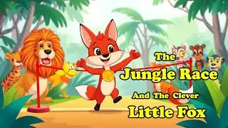 The Jungle Race and the Clever Little Fox | Kids Moral Story