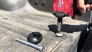 Installing VersaTrax OneTrax bed anchors in a 2nd Gen Tundra