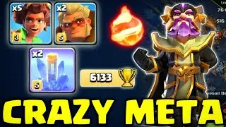 BEST TRICK FOR Fireball with New Spell ice block spell, Root Rider Valkyrie Attack Strategy | coc
