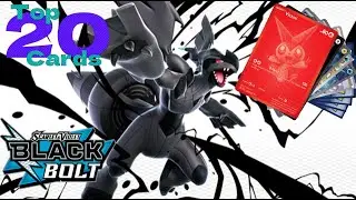 Top 20 Pokémon TCG Black Bolt Cards