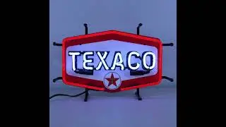 Neon Signs at Grease Monkey Garage