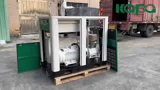 KAPA KQ22-8 rotary screw air compressor 30hp 8bar 125psi cfm