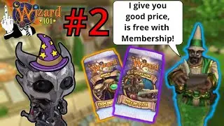 Pack opening in Wizard101 Monthly Memberhsip Pack Opening 2