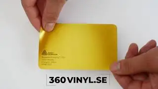 Avery Dennison Foliering Energetic Yellow 360vinyl