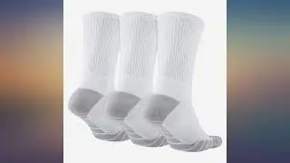 Nike Men`s Everyday Max Cushion Training Crew Socks 3 Pairs review