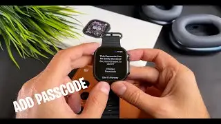 Как установить код доступа на APPLE Watch Ultra 3