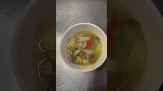 Routine in chicken Soup Frog #cooking #food #foodie #chef #dinner #eating #delicious #shorts  #yummy
