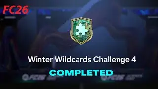 Winter Wildcards challenge 4 #EA SPORTS #FC26 #UT #SBC