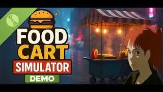 MAKING SOME EXTRA CASH SELLING HAMBURGERS FROM A FOOD CART. THE TOWNS PEOPLE LOVE HAMBURGERS!