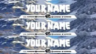 FREE YouTube Banner Template! (PSD) *NEW 2016*