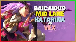Baicaiovo Perfects High Elo Katarina Mechanics on the Chinese Super Server Engsub