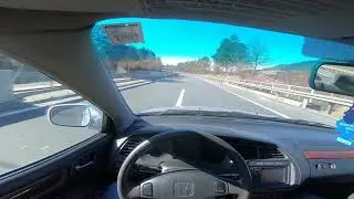 Accord CG8 - stress test by max RPM  4th gear