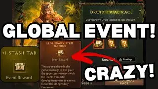 CRAZIEST EVENT EVER! DRUID Dungeon Race! Phantom Market & NEW Events [Diablo Immortal]