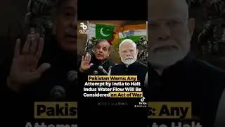Pakistan has issued a strong warning to India, decla.#fetchurdu #IndusWaterRights #PakIndiaConflict