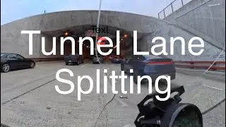 Himalayan 450 SF Lane Splitting and GG Bridge - Raw Sound