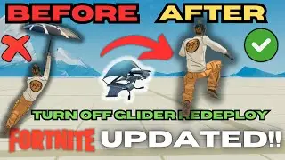 How to Turn Off Glider Redeploy in Fortnite Creative | Full Guide 2025