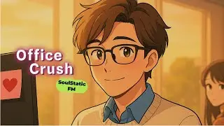 💼 Office Crush &ndash; When Love Starts at 9AM | Soft Anime Aesthetic + Emotional Pop Song