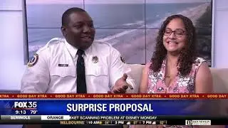 Orlando firefighter and Food Network star proposes