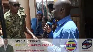 In the End He Will Stand on the Earth-Final Respect for Lt Kasasa Charles. 
