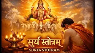 सूर्य स्तोत्र ☀️🙏 #SuryaStotram #सूर्यस्तोत्रम् #SuryaDev #सूर्यदेव  #SunGod #vedicmantras