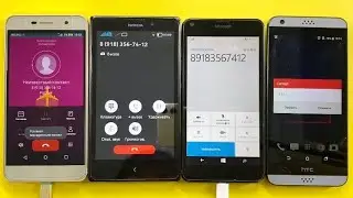 Real Calls and Crazy Clock Honor TIT-L01, Nokia RM-1030, Microsoft, HTC desire 630