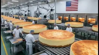 Inside The New York Cheesecake Factory: Classic American Baking ( full process )