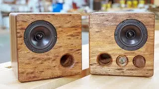 自制实木蓝牙音箱组装