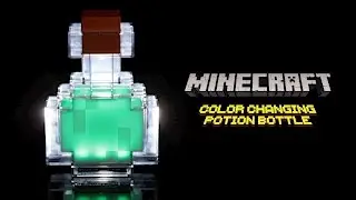Minecraft Color Changing Potion Bottle from ThinkGeek