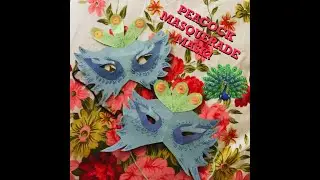 DIY PEACOCK MASQUERADE MASK