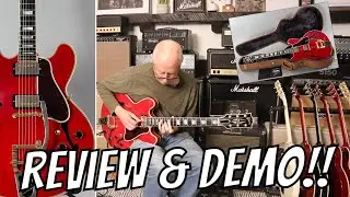'15 Gibson Memphis ES 355 with Bigsby Sixties Cherry  | Review & Demo!