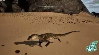 The Isle Evrima- Hammer and Elfie pin and kill Rex!