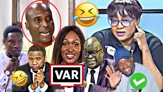VAR Bi 🤣 Barthélemy diaz Aïssatou diop Fall 🤣 Pape Djibril Fall…🤣🤣🤣🤣