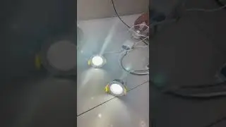 Testing the Phase Cut Dimming Lumitronix Driver with Lumibright Spot Light and LTech #SHORT #TESTING