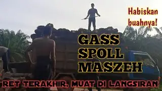 Muat sawit di langsiran!!truk bak jumbo@Gino Chennel