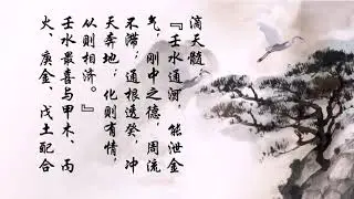 道术命理五十五讲：壬水取用神诀窍，命理特殊格局的分析。